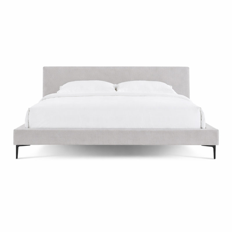 Grand lit plateforme Mid-Century