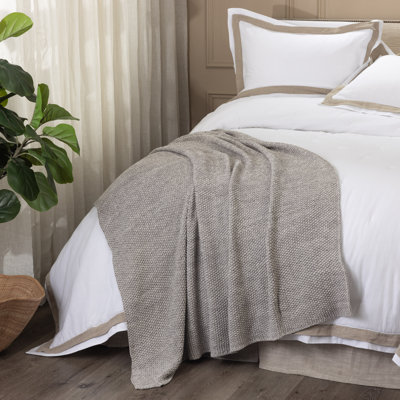 Cohen Cotton Knitted Throw Blanket