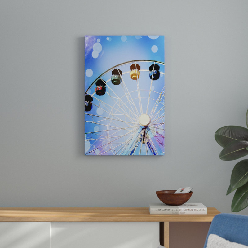 Carnival Blues II by Sylvia Coomes - Photograph Print, 76cm H x 51cm W, Wrapped Canvas