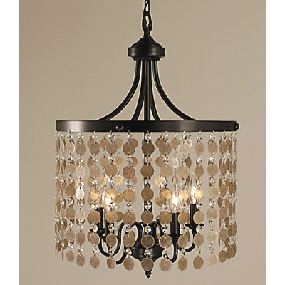 Lustre tambour 5 lumières Cleghorn