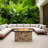 42 - Inch Rectangular Propane Gas Fire Pit, 50000 Output, With Pulse Ignition And Stainless Steel Burner Pit Table, Design, Clean Burning,