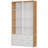 Bookcase Storage Cabinet with 8 Shelves & 4 Drawers, 70.1" H x 38.5" W x 11.7" D, Freestanding Wood Bookshelf for Living Room Home Office-1817046584
