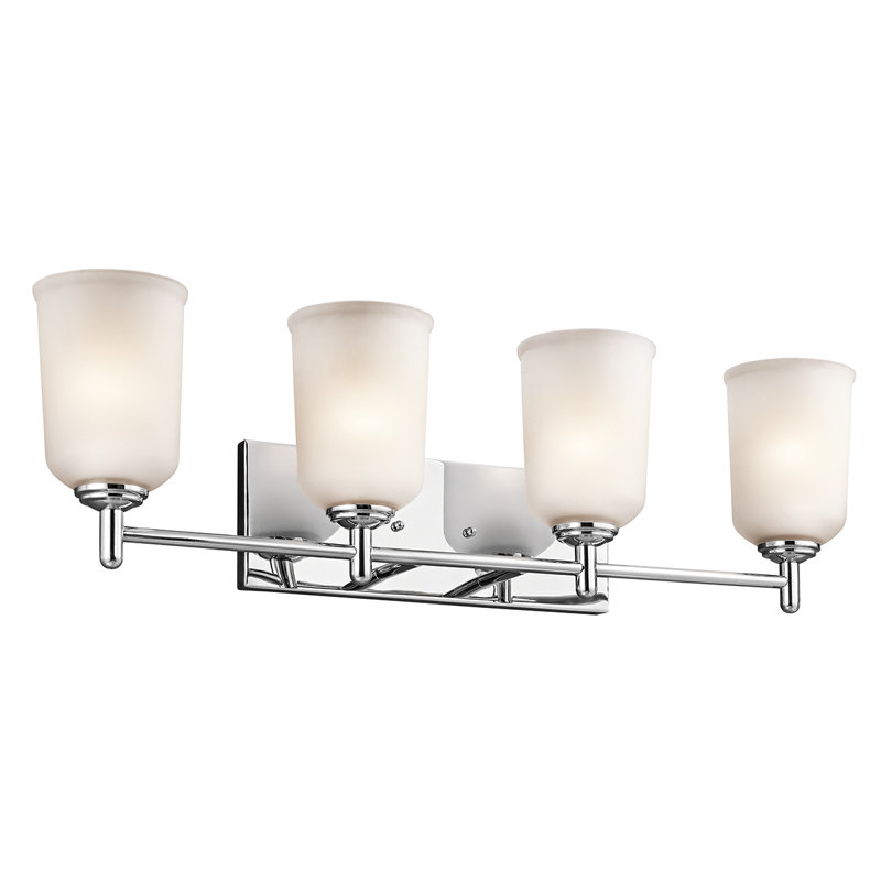 Hopedale 4 - Light Dimmable Vanity Light, Chrome