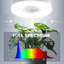Barrina Orbgrow Og09 Puck Led Grow Light, 5000k 36w, éclairage de plantes pour plantes d'intérieur à spectre complet, 4 paquets