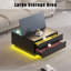 Pedestal Coffee Table with Storage-407001112