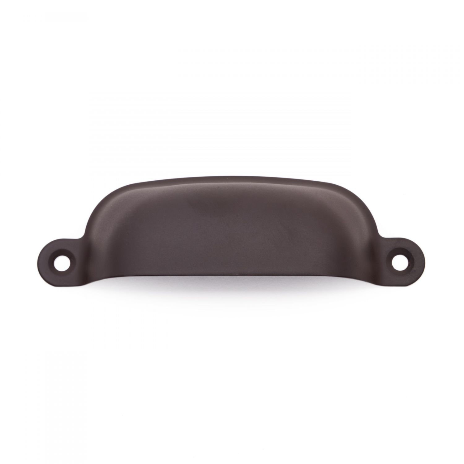 CF Series Flat Box Cup Pull, Oil Rubbed Bronze