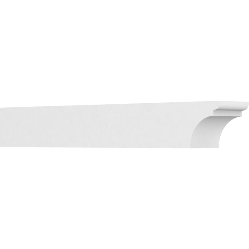 Queue de chevron standard en PVC de qualité architecturale Yorktown, H 6 po x L 6 po x P 42 po