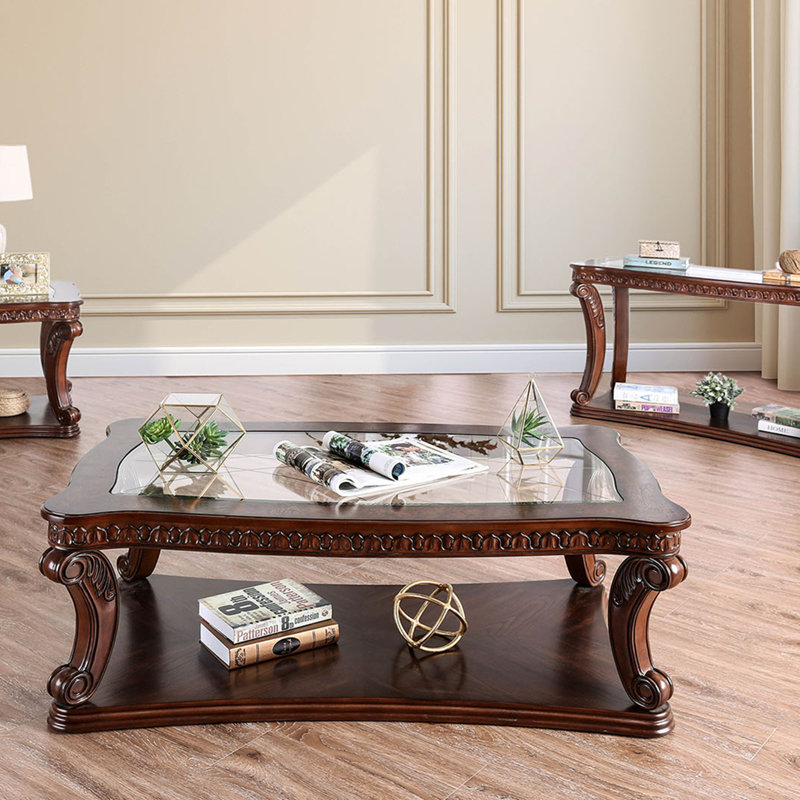 Traditional Style Coffee Table