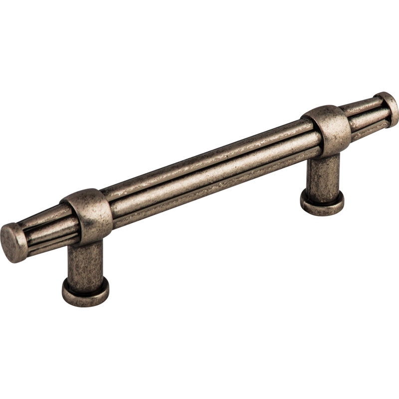 Luxor Appliance Pull, Pewter Antique, 3 3/4" Center to Center