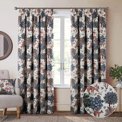 Cochere VELOUR Room Darkening Curtain Pair