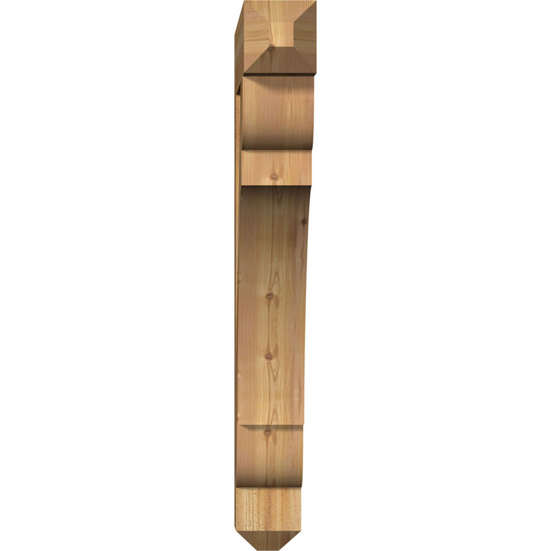 Support pour scie rugueuse, l 6 po x P 36 po x H 48 po, Cèdre rouge de l'Ouest (brut), H 48 po x l 6 po x P 36 po