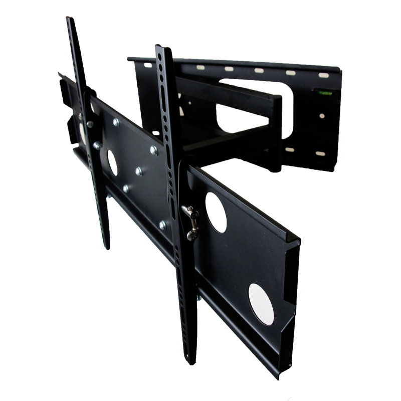 Black Metal Full Motion Desk Monitor Mount Arm