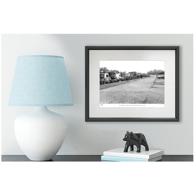 St Mary's Bay, Links Crescent C1960 by Francis Frith - Single Picture Frame Print, 40cm H x 50cm W x 2.3cm D