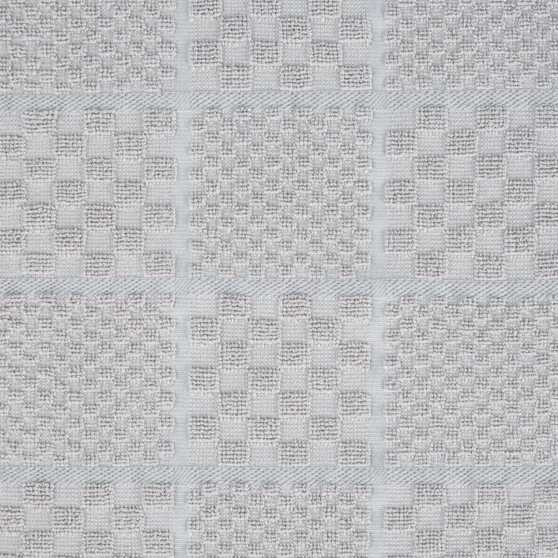Ensemble de 4 serviettes de cuisine matelassées, gant de cuisine et poignées KitchenAid, Gris mat