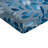 Marina Decoration Home Decor Bedding Bedroom Bedsheet Soft Silky Deep Pocket Rayon from Bamboo All Season 4 Pieces Printed Sheet Set with 2 Pillowcases, Modern Blue Leaf Pattern Twin/Single Size-137327145