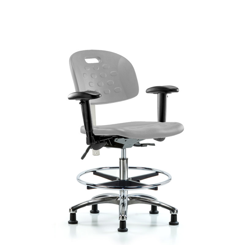 Chaise de travail, Patins, Oui