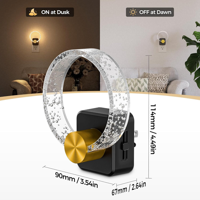 Decorative Night Light Plug-In Wall