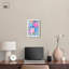 Décoration murale Joyful Gridlock Shadowbox Print par Art Remedy, cadre blanc, 11 x 16-1476759475-1476759464
