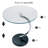 Mcneely Glass Top Coffee Table-1187749391