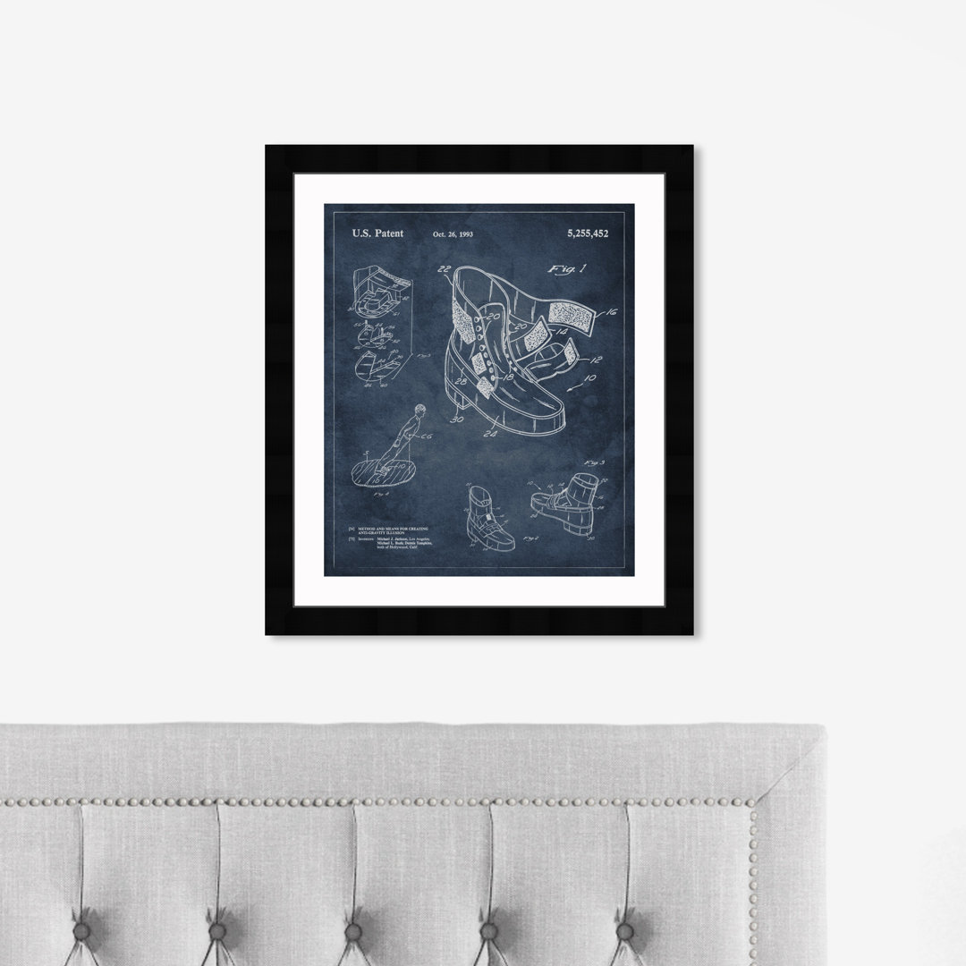 'Michael Jackson Moonwalk 1993' Framed Graphic Art