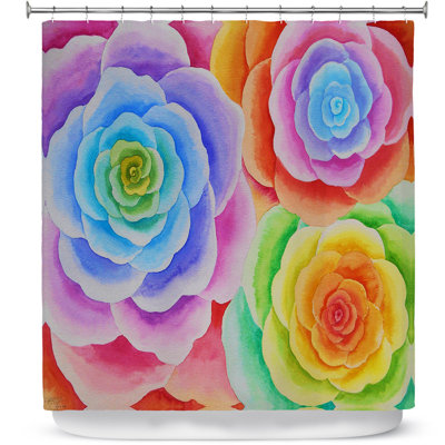 Floral Shower Curtain