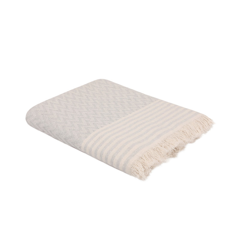 Couverture Lipsey World Menagerie, Gris clair / Blanc