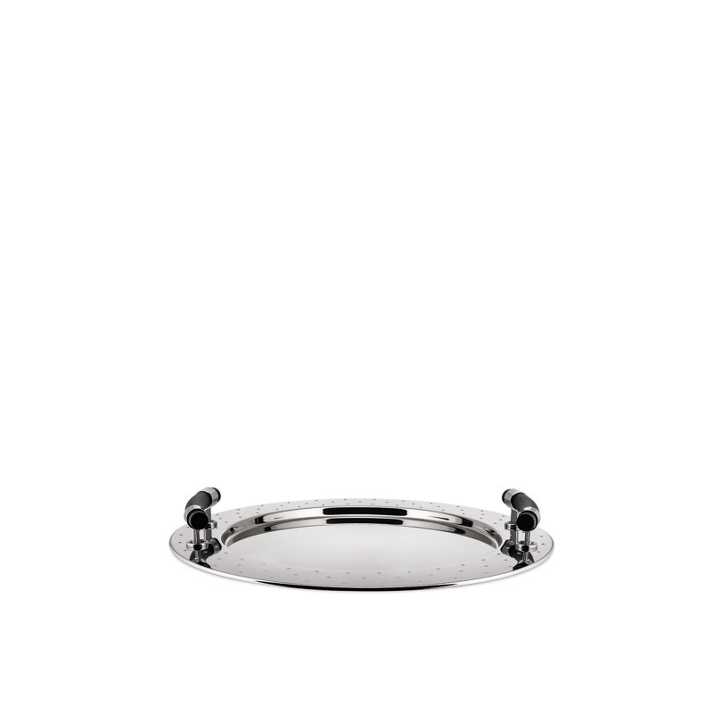 Round Tray with Handles