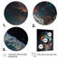 «Futuristic Landscape Clouds III», reproduction sur toile-1176103422-1176103423