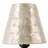 Red Ceramic Mini Table Lamp with Capiz Shade