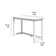 Amboise Solid Wood Base Writing Desk