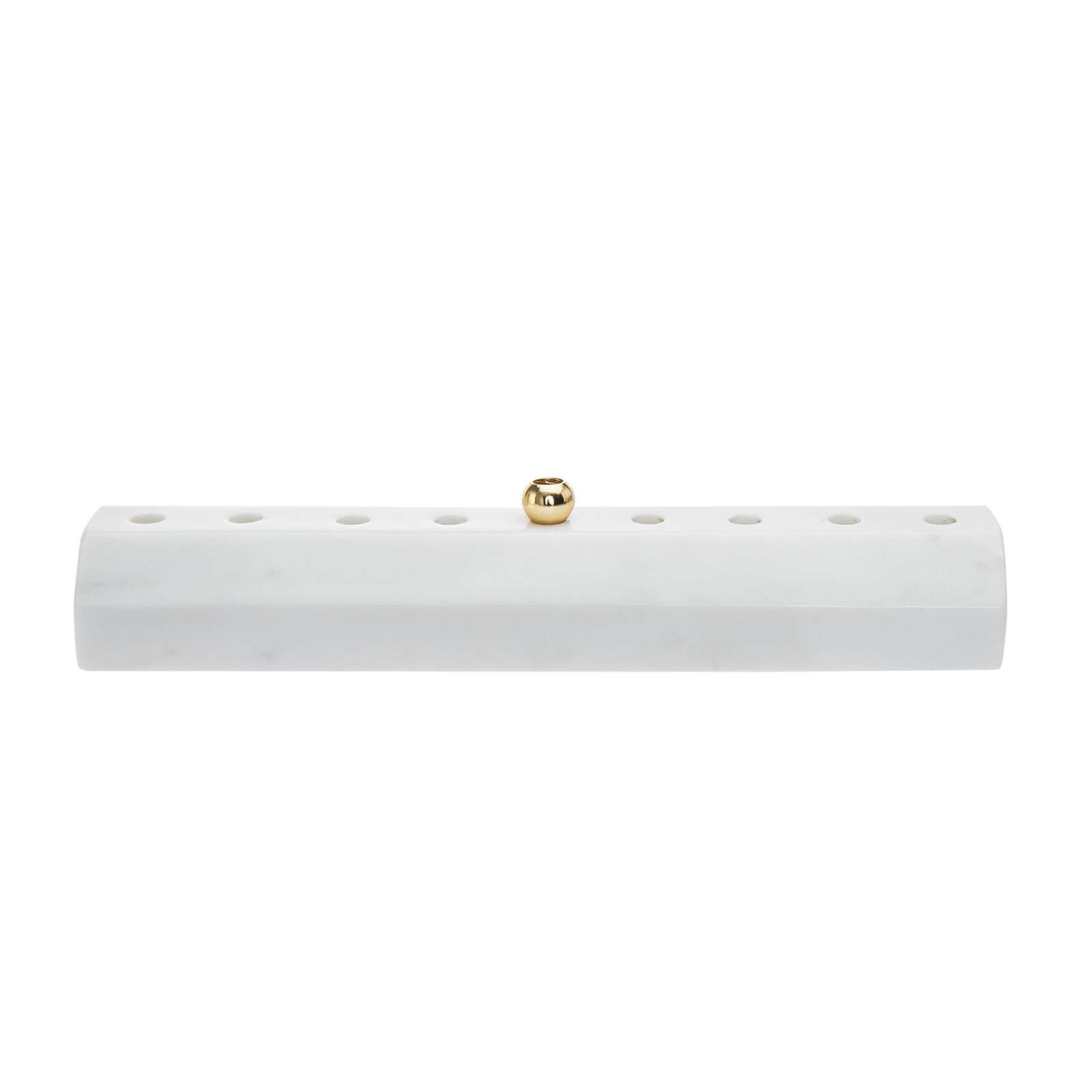 Marble Faceted Menorah
