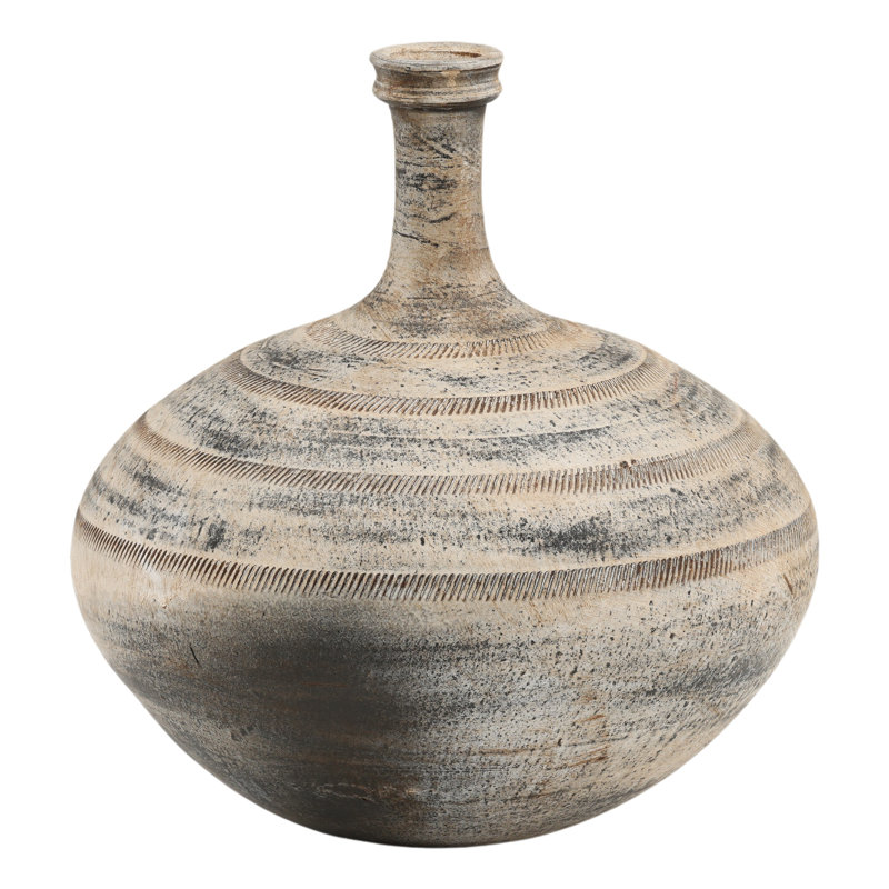 Vase Ysabeau noir antique