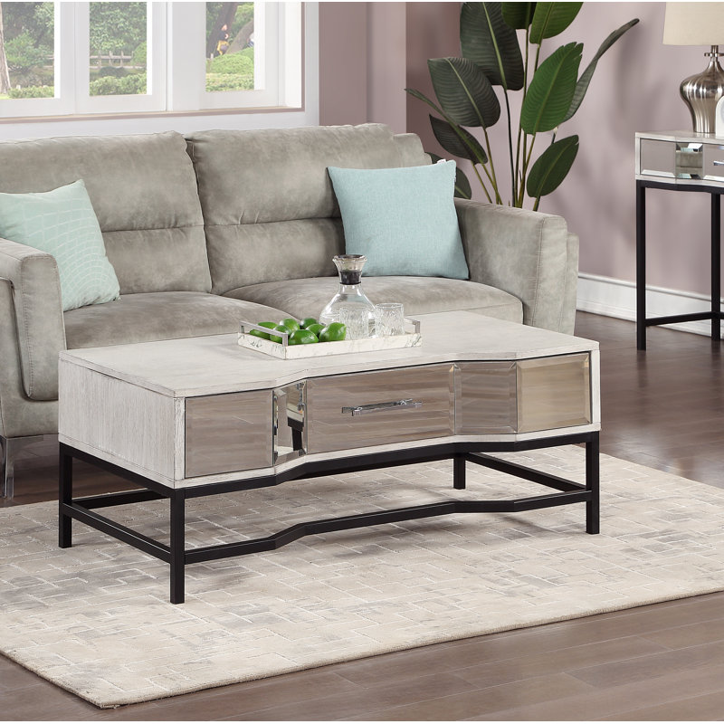 Table basse avec rangement Wes
