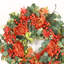 Couronne florale artificielle 24 po 24 po