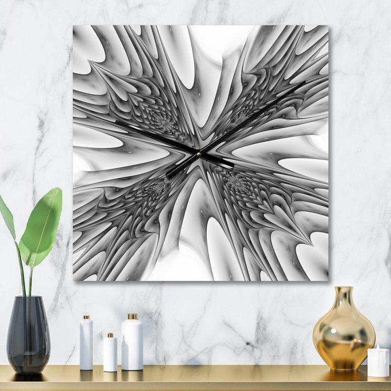 Fractal 3D Magical Depth Wall Clock, Small