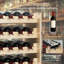Solid Wood Standard Wine Bottle Rack Yellow
