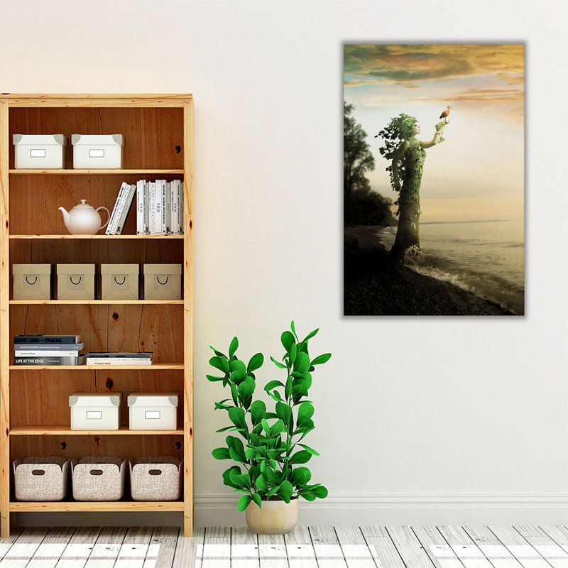 «Where the Trees Stand», reproduction d'art sur toile, H 24 po x l 16 po