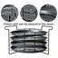 4pcs 11" Non-stick Metal Pizza Pans