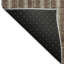 Tapis brun Prisco lavable à la machine de qualité supérieure-58922479