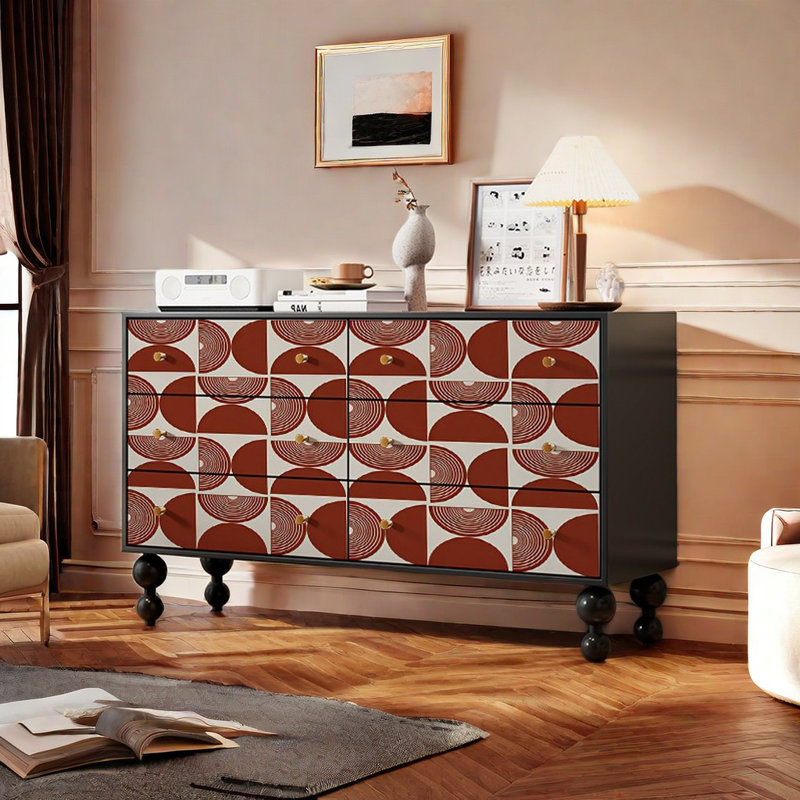 Commode d'appoint en bois massif Modern Modern