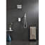 Système de douche, pomme de douche cascade avec douche à main, ensemble de robinet de douche mural pour salle de bain