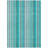 Kinslee Washable Striped Indoor / Outdoor Rug-1000522420