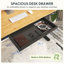 Chargeur de bureau debout sans fil à hauteur réglable 55 po x 28 po Landaverde-1124210698-1137575026
