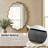 Oval Metal Wall Mirror-69670860-69670861