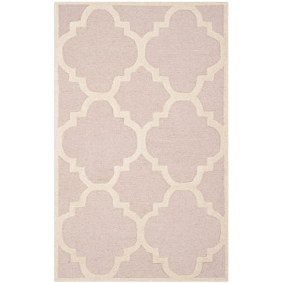 Cannen Hand Tufted Wool Geometric Rug