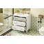 Ensemble de meuble-lavabo simple 30 po avec 3 tiroirs, meuble-lavabo autoportant avec cadre en bois massif 30 po-650636206
