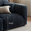 Canapé modulaire en velours noir-1579015525