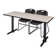 Neyland Cain T-Base Training Seminar Table & 2 Zeng Stack Chairs