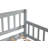 Twin-Size Pine Wood Daybed With Two Storage Drawers, Sofa Bed With Bed Platform Of 10 Support Slats-1439516525