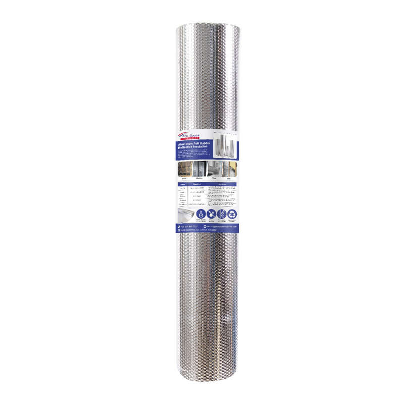 Heat-Insulating Single Air Bubble Aluminum Film Suitable For Home Decoration